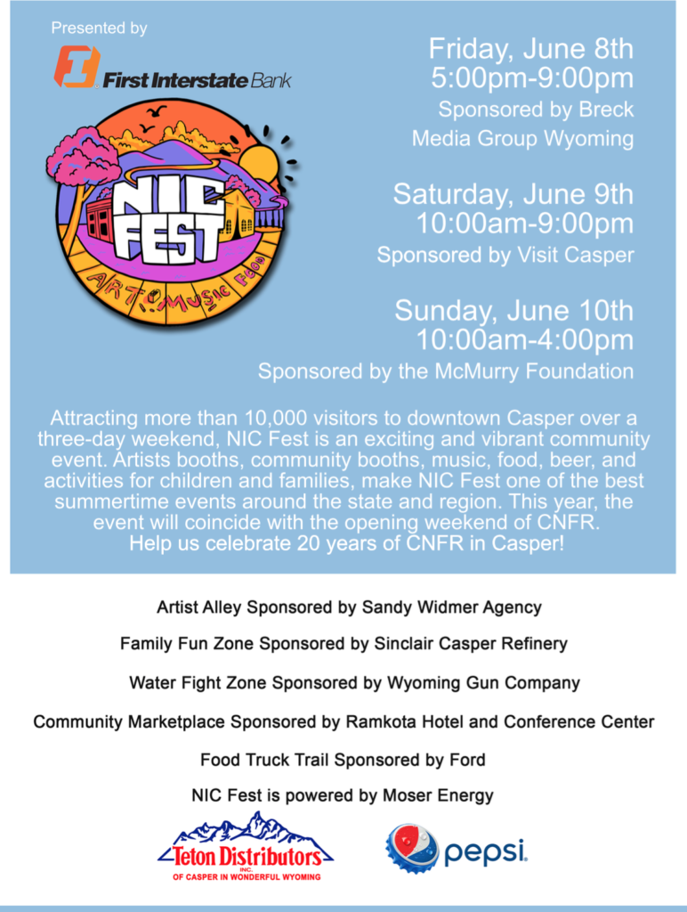 Nic Fest Downtown Development Authority of Casper, Wyoming